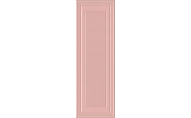 Настенная плитка Монфорте 14007R Розовый Панель Обрезной 40x120