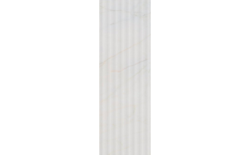 Настенная плитка Греппи 14034R Белый Структура Обрезной 40x120