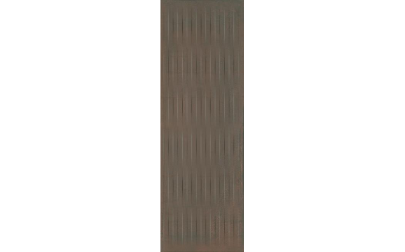 Настенная плитка Раваль 13070R Коричневый Структура Обрезной 30x89,5
