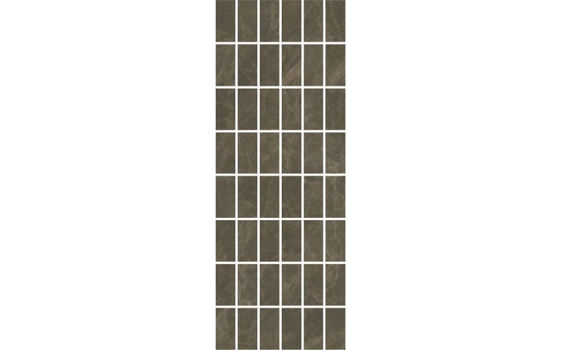 Декор Лирия MM15139 Коричневый Мозаичный 15x40