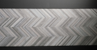 Декор Cromat One Dec Fold Grey 25x75