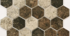 Мозаика Olmeto Brown (Чип 51X59X6 Мм) 27,1X28,2