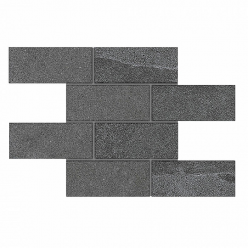 Мозаика Luna Anthracite LN03/TE03 Bricks Big (5x5) неполированный 28.6x35