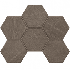 Мозаика Gabbro Anthracite Hexagon GB03 25x28.5