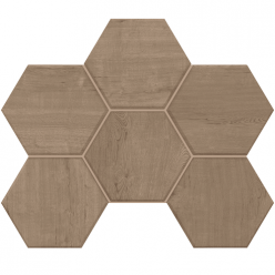 Мозаика Classic Wood Rusty Beige Hexagon CW03 25x28.5