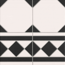 Настенная плитка Oxford Negro Cenefa 33x33