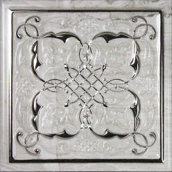 Декор Dec Armonia Petra Brillo Bisel Silver, B 15X15