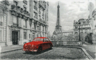 Декор Сириус Лимузин Красный (341241) 25X40