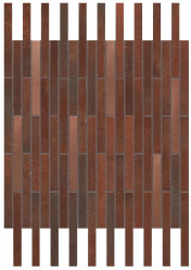 Мозаика Blaze Corten Mosaico Twin (A0UV) 29,4x36,1