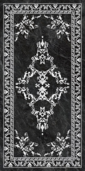 Декор Риальто SG592702R Серый Темный Декорированный Лаппатированный 119,5x238,5
