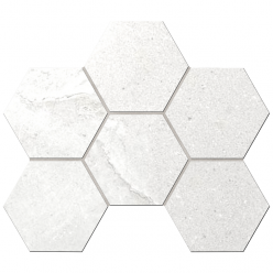 Мозаика Kailas Ivory Hexagon KA00 неполированная 25x28,5