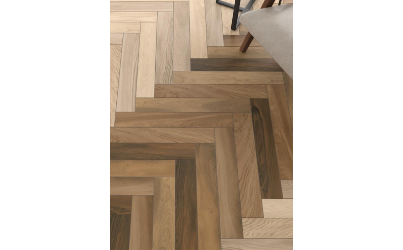 Керамогранит Селект Вуд SG350500R Бежевый Темный Обрезной Обрезной 9,6x60