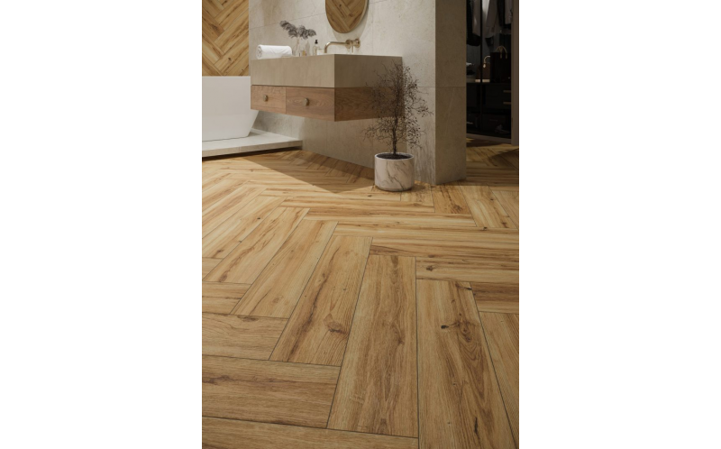 Керамогранит Grapia Marrone R9 17,5X80