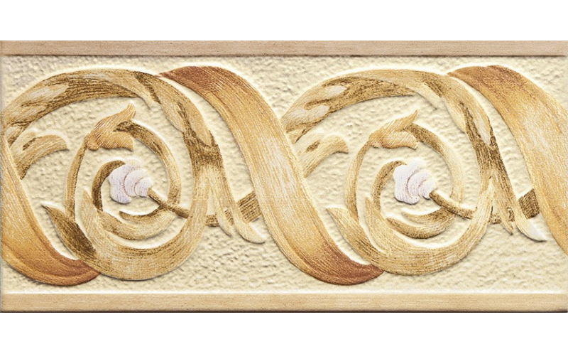 Ninfea Cornice Ghirlanda Arancio