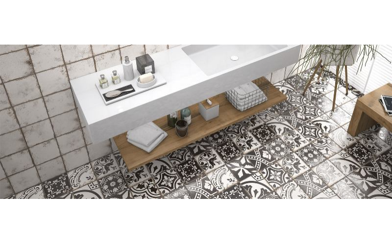 Керамогранит Metallici White 20x20