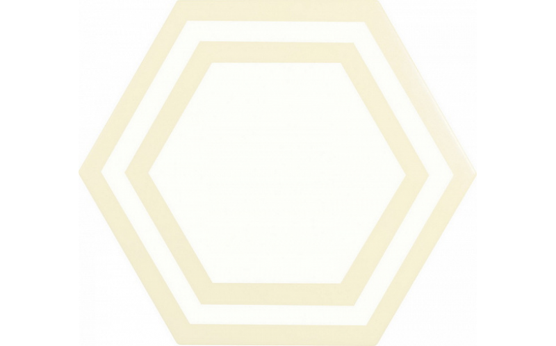Настенная плитка Adex Pavimento Hexagono Deco Bone (ADPV9017) 20x23