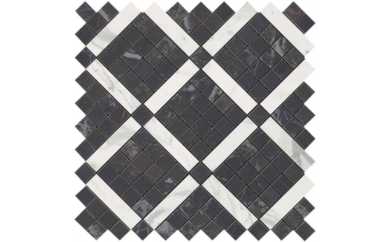 Мозаика Marvel Pro Noir Mix Diagonal Mosaic (9MVH) 30,5x30,5