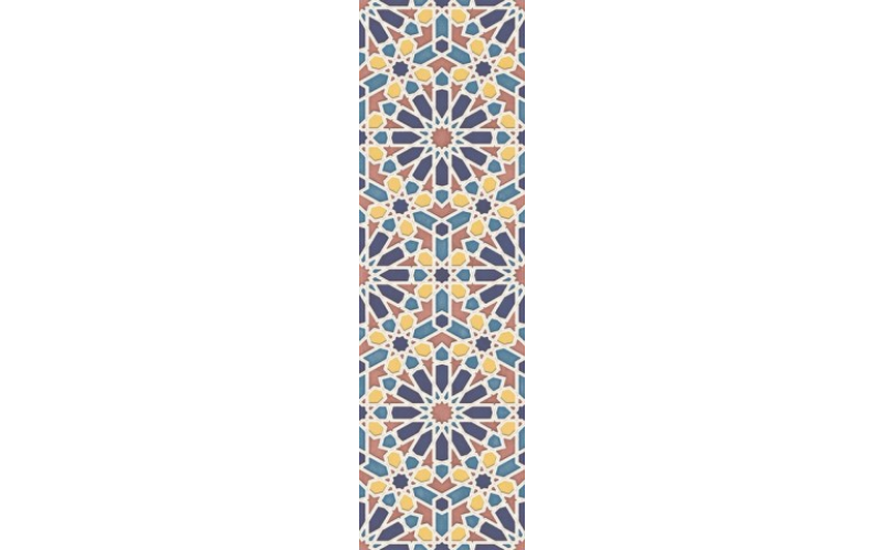 Настенная Плитка Alhambra Blue Mexuar 8430828308118 29,75X99,55