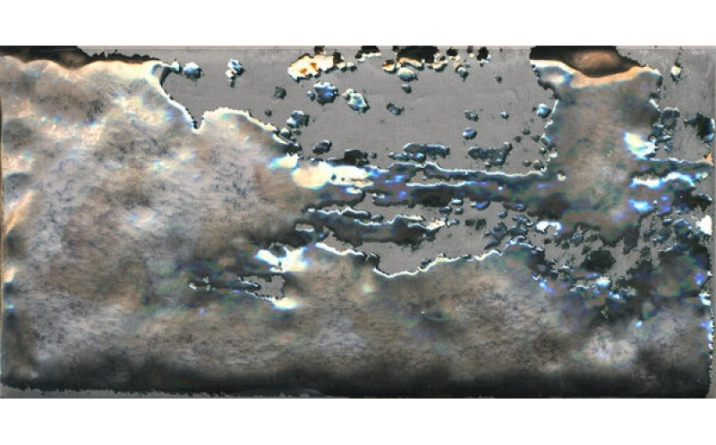 Декор Граффити TG\B04\19066 Металл Серый 9,9x20