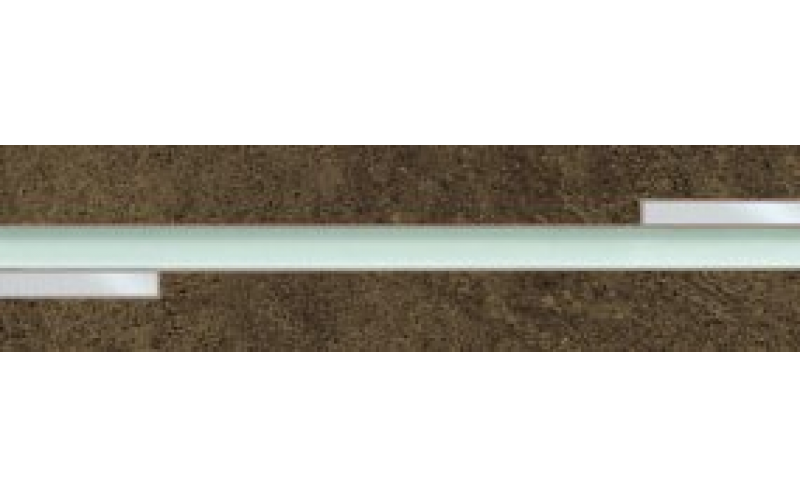 Керамогранит Contemporary Moka List. Met. (L0M5) 8x30,5