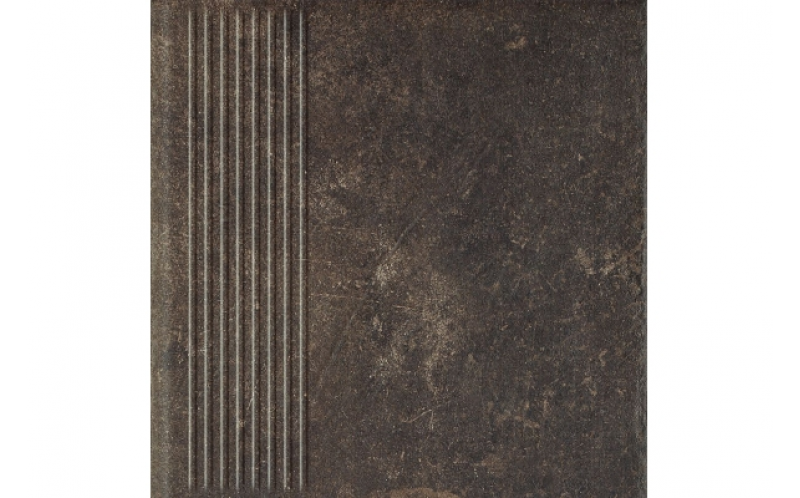 Ступень Scandiano Brown Stopnica Prosta 30X30