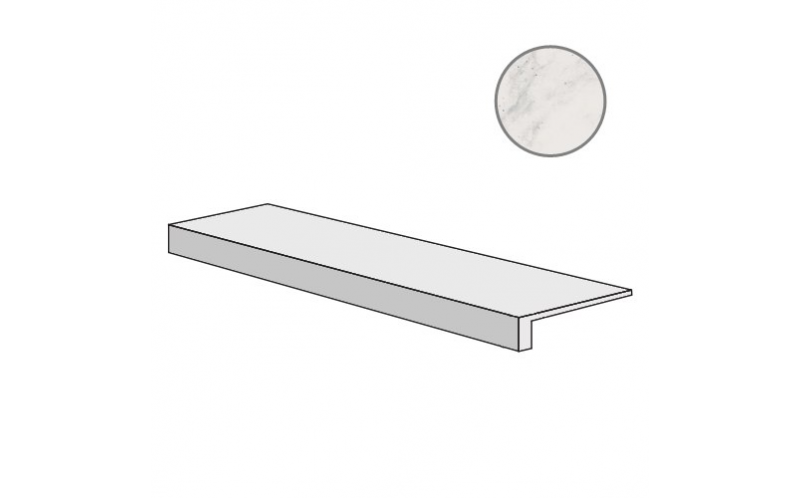 Ступень Sensi Grad.Top Statuario White Lux (1SL34251) 32x120