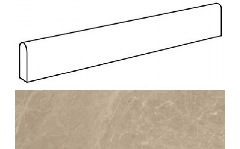 Плинтус Marvel Edge Elegant Sable Battiscopa Dig. Lappato (AFBO) 4,6x60