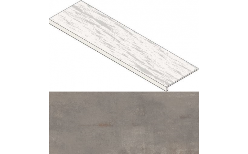 Плинтус Boost Grey Elemento L Grip (AOEK) 33x120