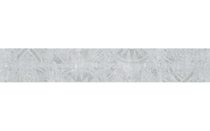 Керамогранит Цемент Декор Sr Светло-Серый 19,5X120