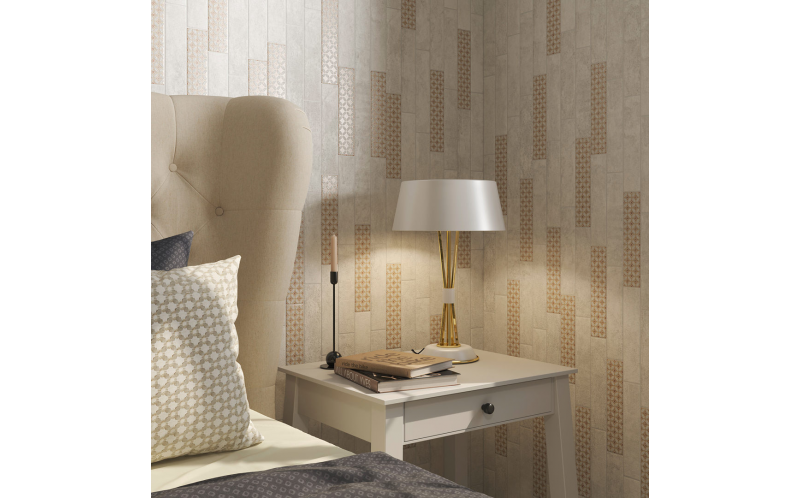 Настенная плитка Марракеш 26324 Серый Светлый Матовый 6x28,5