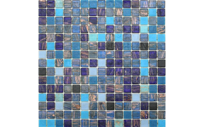 сине-коричневый микс