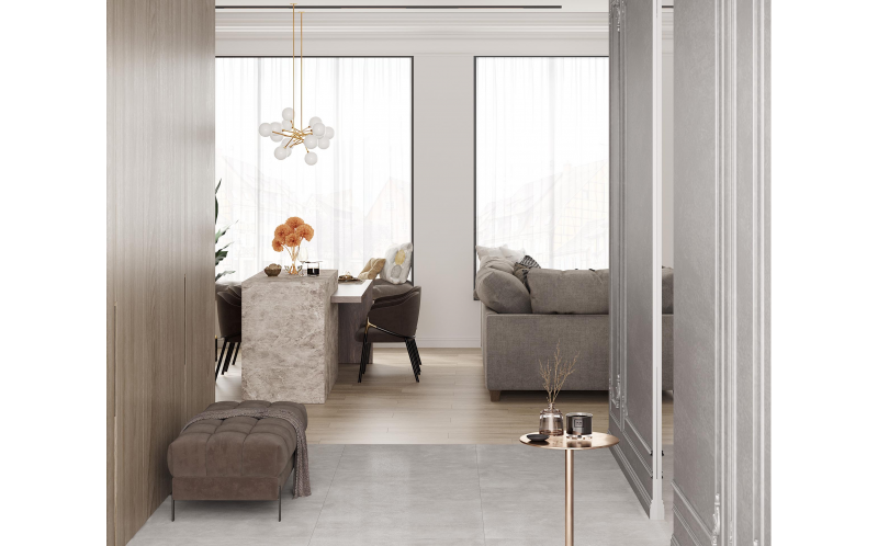 Керамогранит Tuscandy Light Grey 80х80 Лаппатированный