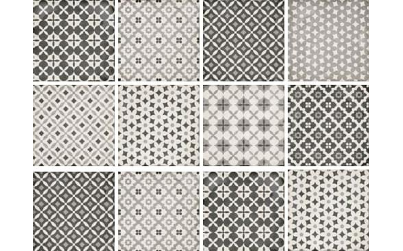 Декор Art Nouveau Alameda Grey 24420 20X20