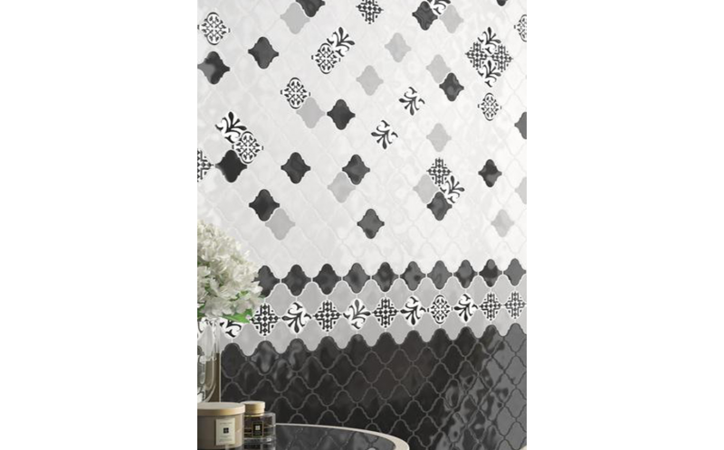 Декор Арабески Глянцевый OS\A33\65000 Орнамент 6,5x6,5