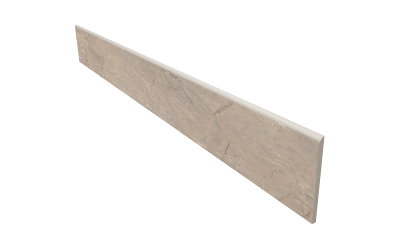 Плинтус BR02 Bernini Beige неполированный 7x60