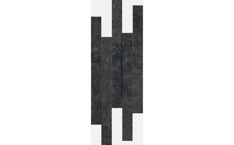 Декор Рум Стоун Блэк Брик 3D / Room Black Stone Pat Ret Brick 3D (620110000103) 28X78