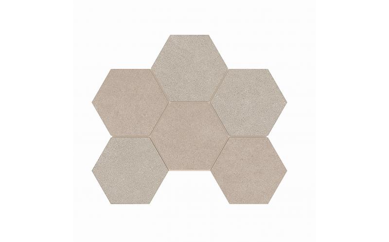Мозаика Terra Beige LN01/TE01 Hexagon 25x28.5