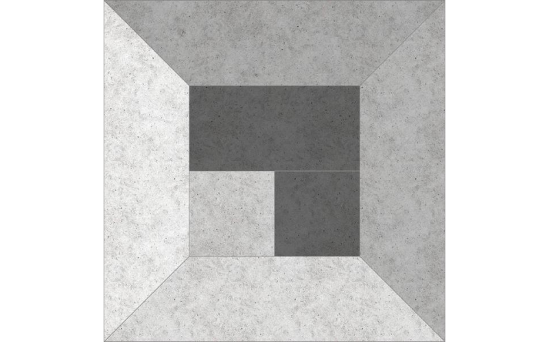 Керамогранит ProGRESS Megapolis Beton Grey Deco Серые 45x45 (737496)