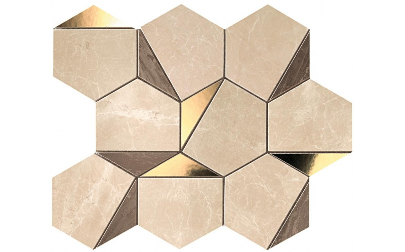 Мозаика Marvel Edge Gold Hex Sable-Brown (9EHS) 25,1x29