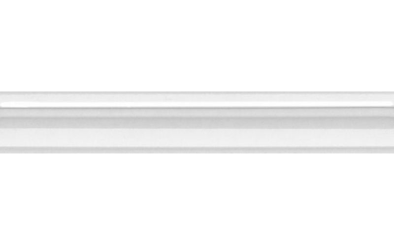 Бордюр Марсо BLC017R Белый Обрезной Багет 5x30