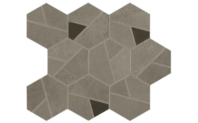 Мозаика Boost Pro Taupe Mosaico Hex Coffee (A0QP) 25x28,5