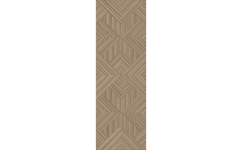 Настенная плитка Ламбро 14039R Коричневый Структура Обрезной 40x120