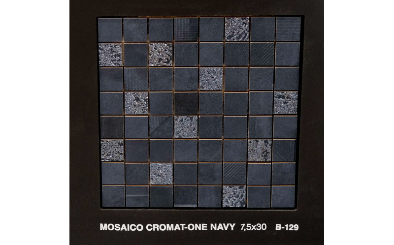 Мозаика Cromat One Mos Navy 30x30