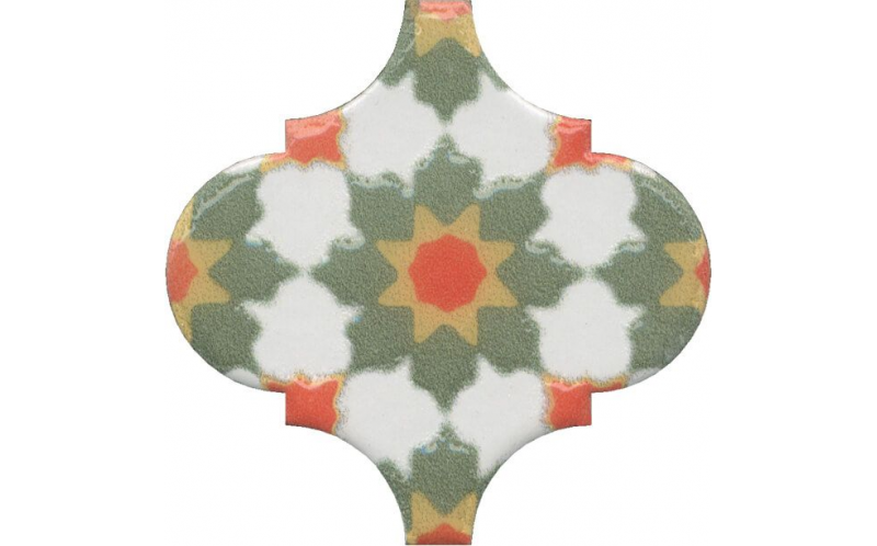 Декор Арабески Майолика OS\A40\65000 Орнамент 6,5x6,5