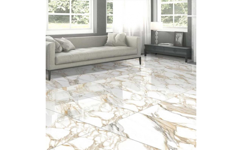 Керамогранит River Mosaic White Glossy 60x120