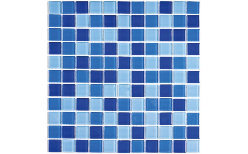 Мозаика Blue Wave-2 (Чип 25X25X4 Мм) 30X30