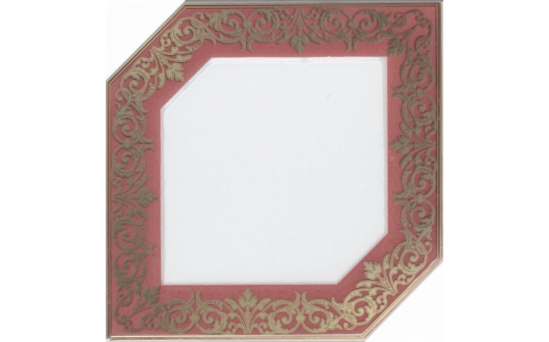 Декор Клемансо HGD\B250\18000 Розовый 15x15