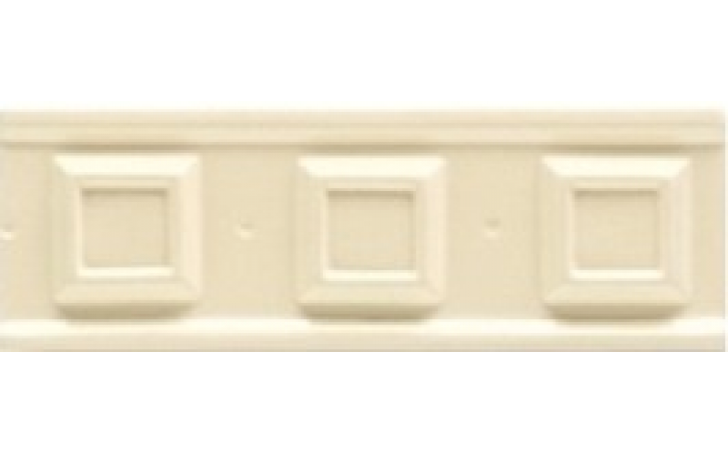 Бордюр Boiserie Square Beige Craquele Sq02 6,5X20