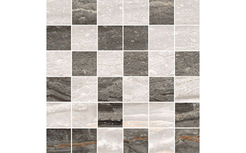 Мозаика Bergamo Теплый Микс 5X5 (K9466278LPR1VTE0) 30x30