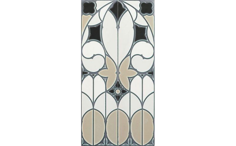 Настенная Плитка Pann.fenice Grey Cr(2Pz) Feni1 40X80